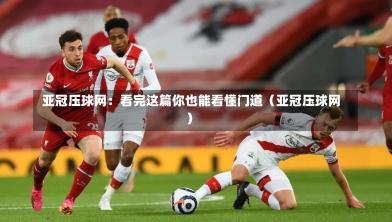  亚冠压球网：看完这篇你也能看懂门道（亚冠压球网）